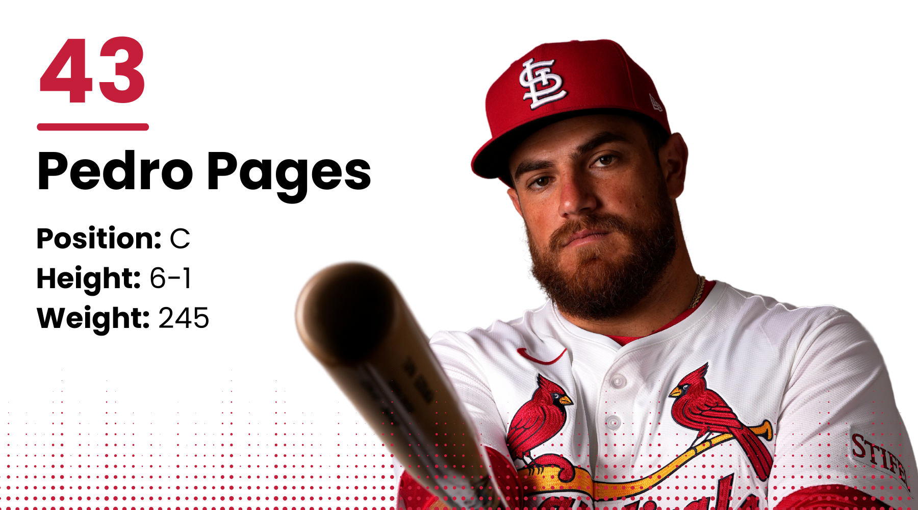 2025 Cardinals roster: Pedro Pages, C